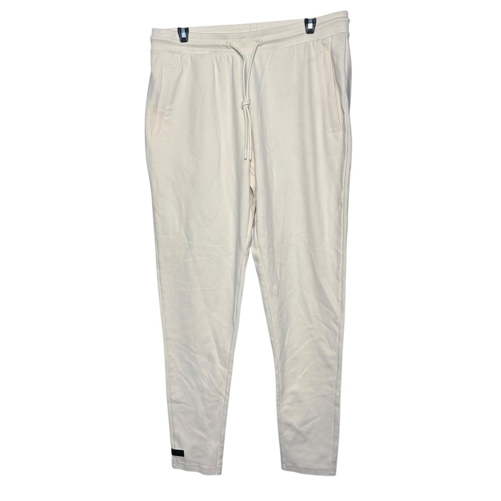Alphalete Men's Cream Joggers Size XL Athletic Athleisure Streetwear